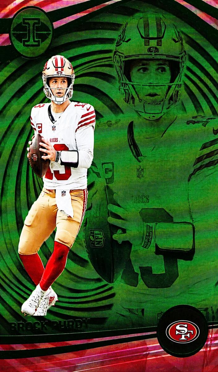 2023 Panini Illusions Football Trophy Collection Emerald Brock Purdy #89