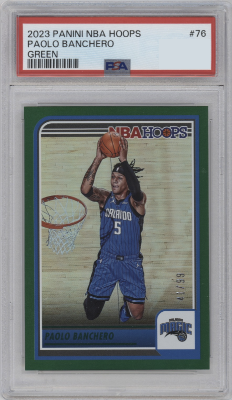 2023 Panini Hoops Basketball Green Paolo Banchero #76