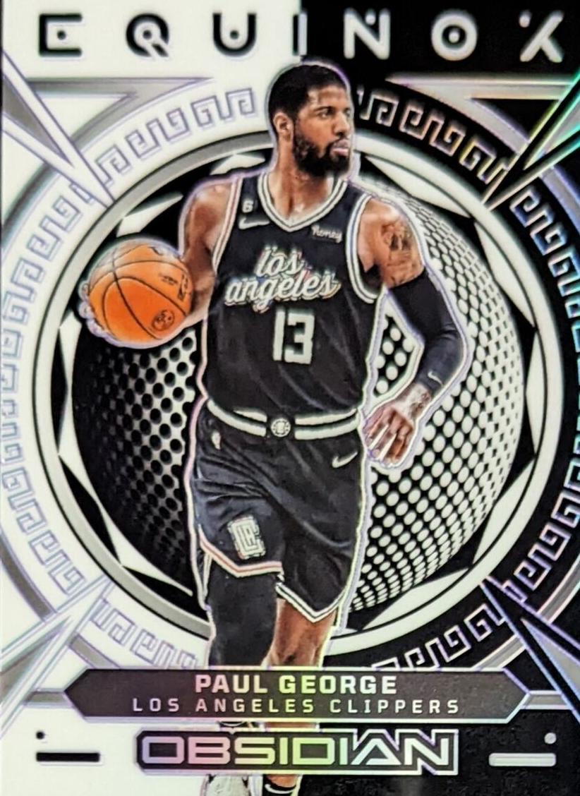 2022 Panini Obsidian Basketball Paul George #38