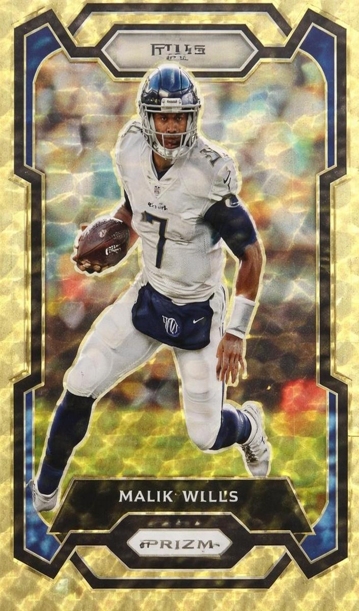 2023 Panini Prizm Football Gold Vinyl Malik Willis #289 PSA 10