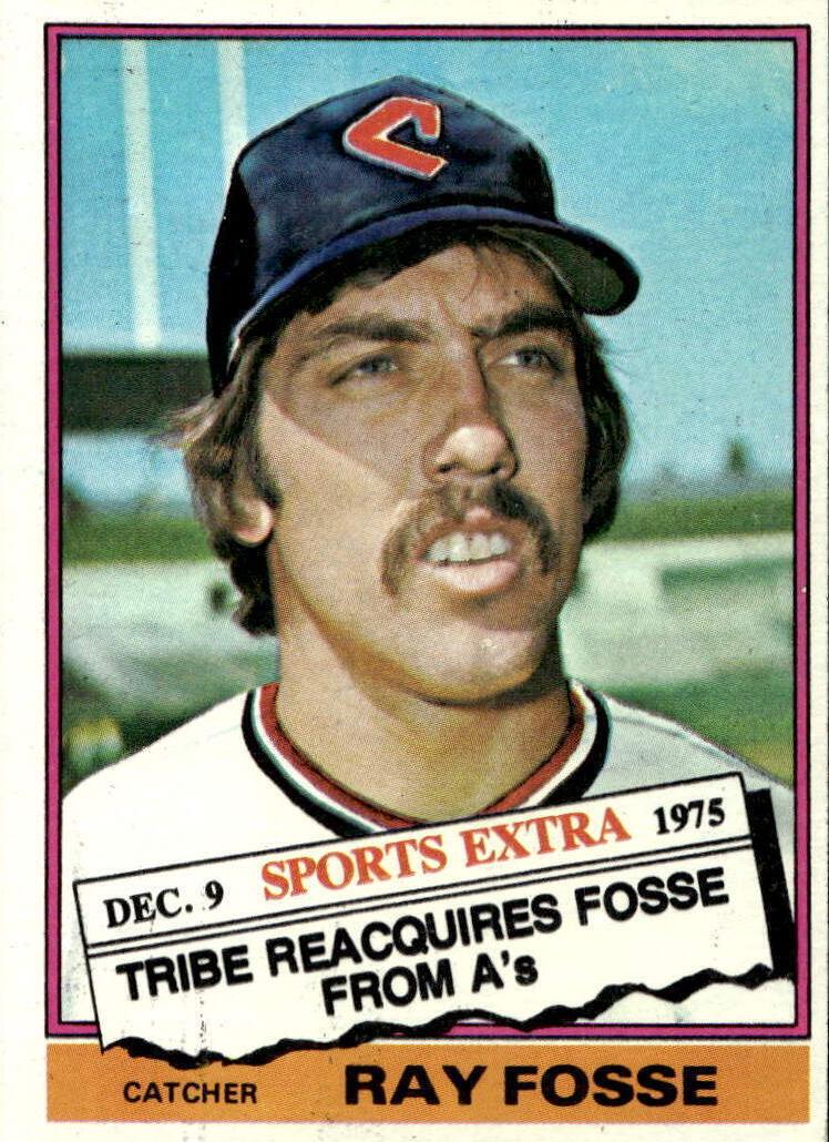 1976 Topps Traded Baseball Ray Fosse #554T