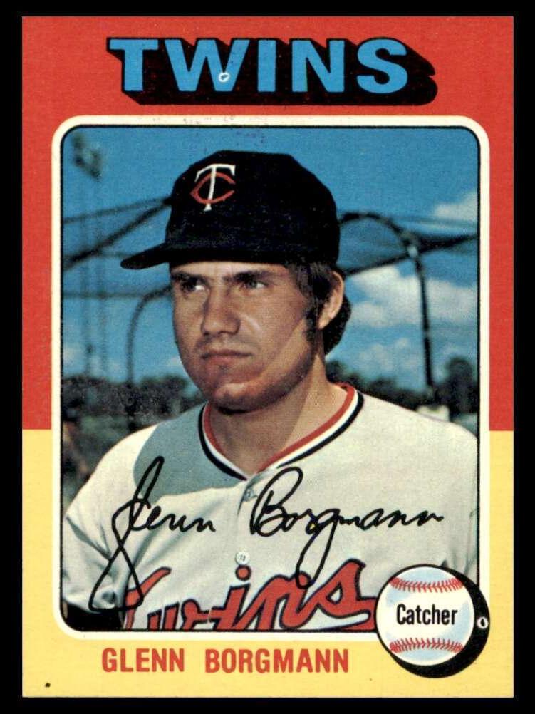 1975 Topps Baseball Glenn Borgmann #127 PSA 8.5