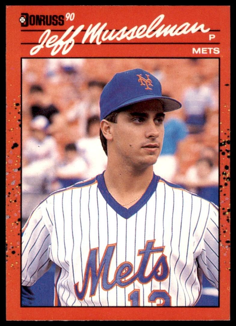 1990 Donruss Baseball Jeff Musselman #623