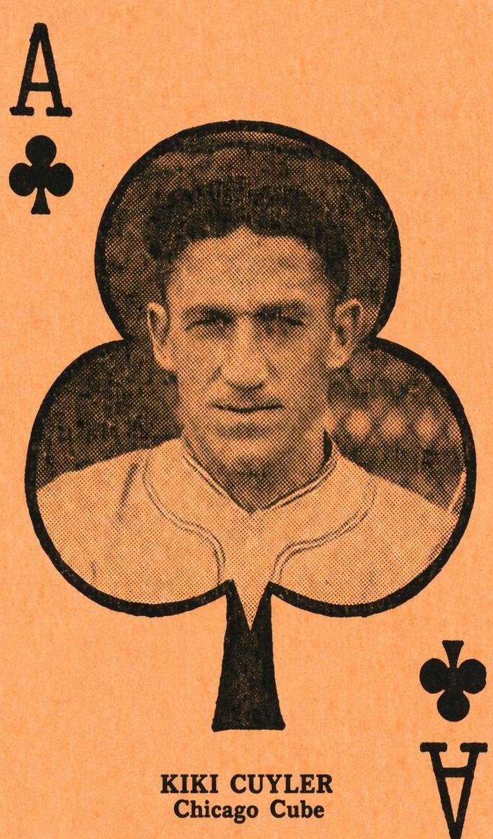 1927 W560 Hand Cut Baseball Kiki Cuyler #NNO PSA 2