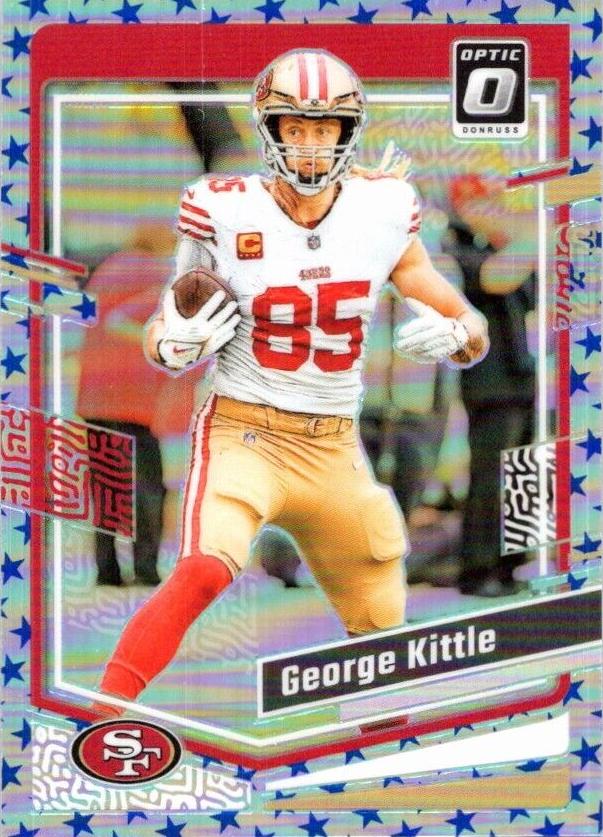 2023 Donruss Optic Football Stars George Kittle #172