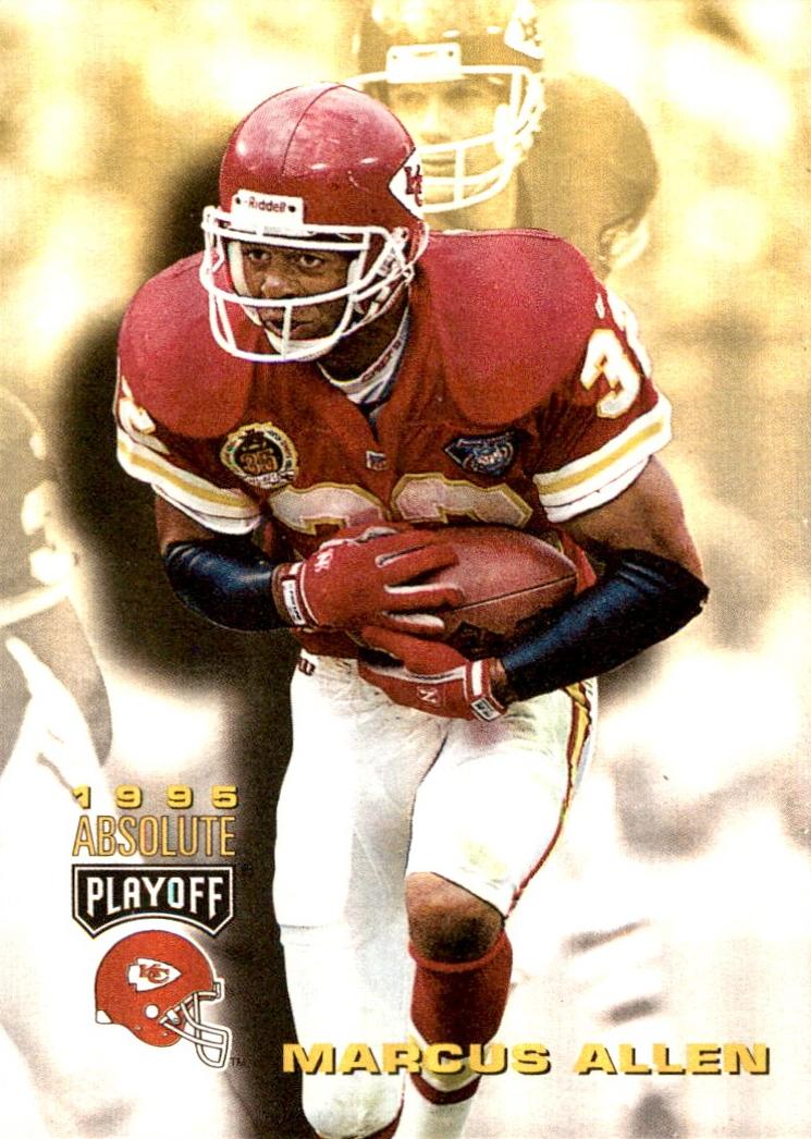 1995 Playoff Absolute Football Marcus Allen #128