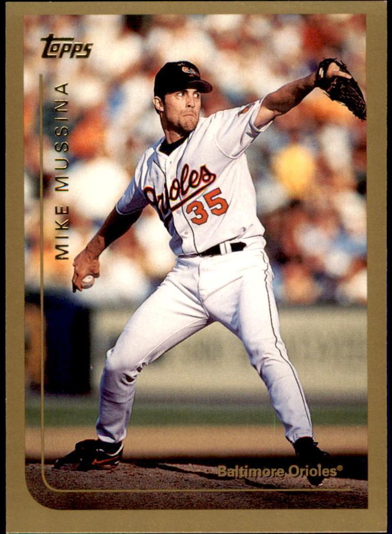 1999 Topps Baseball Mike Mussina #180 PSA 10
