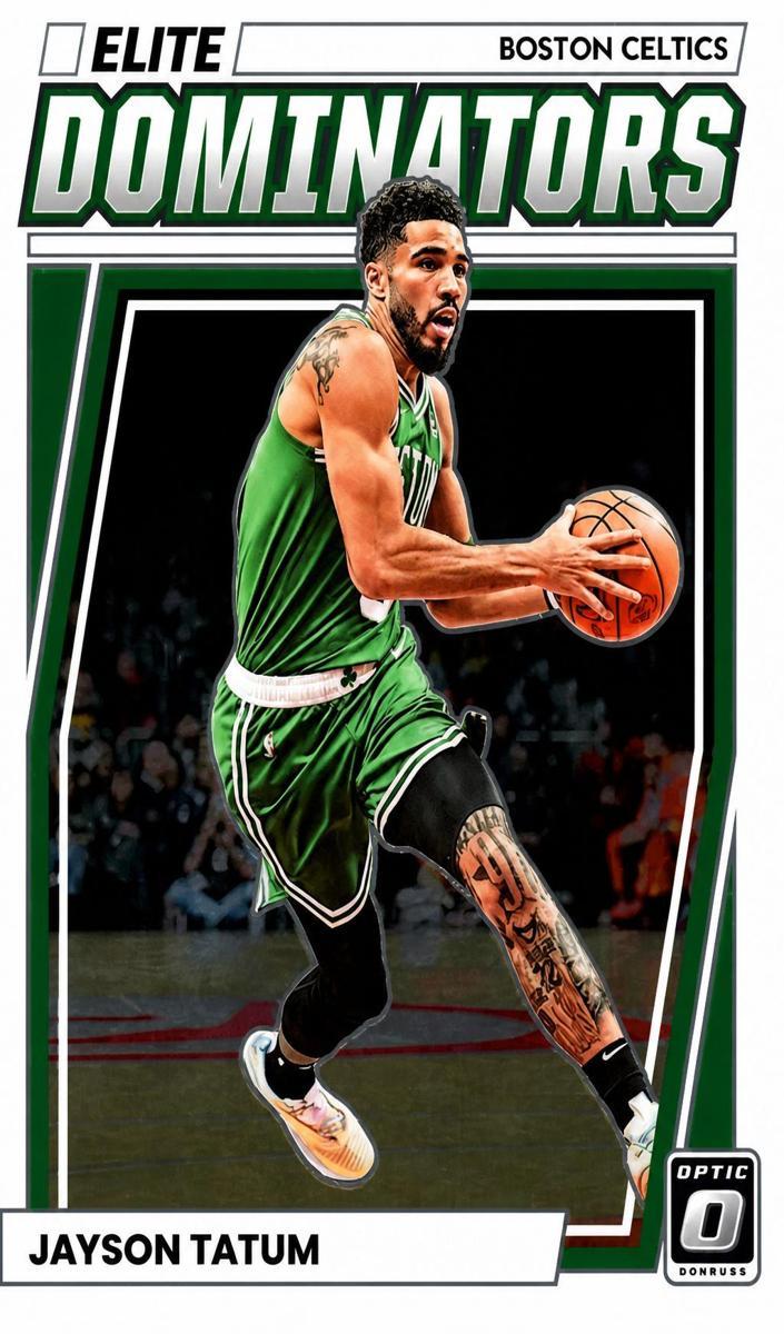 2022 Donruss Optic Basketball Jayson Tatum #15 PSA 10