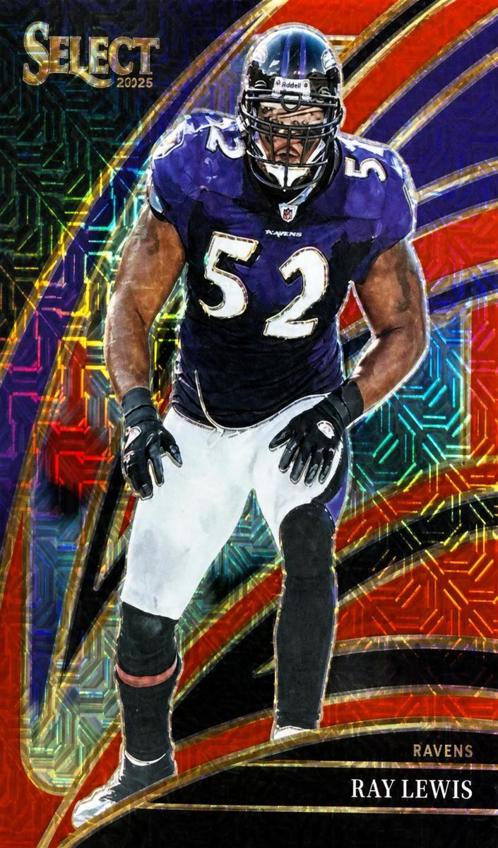 2025 Panini Select Football Red Ray Lewis #299