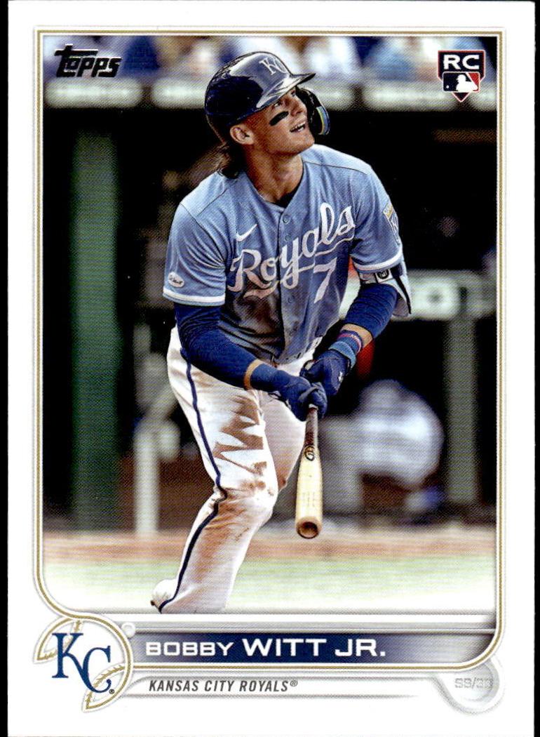 2022 Topps Update Baseball Bobby Witt Jr. #US100 PSA 10