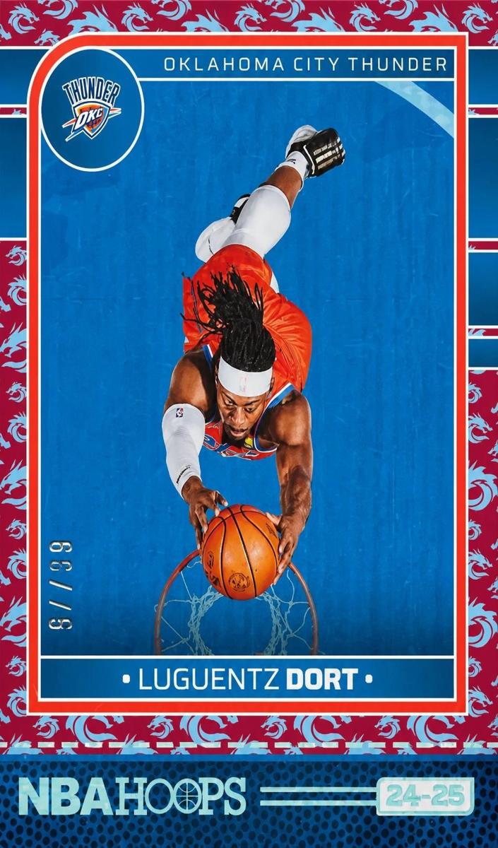 2024 Panini Hoops Basketball Dragon Year Luguentz Dort #219