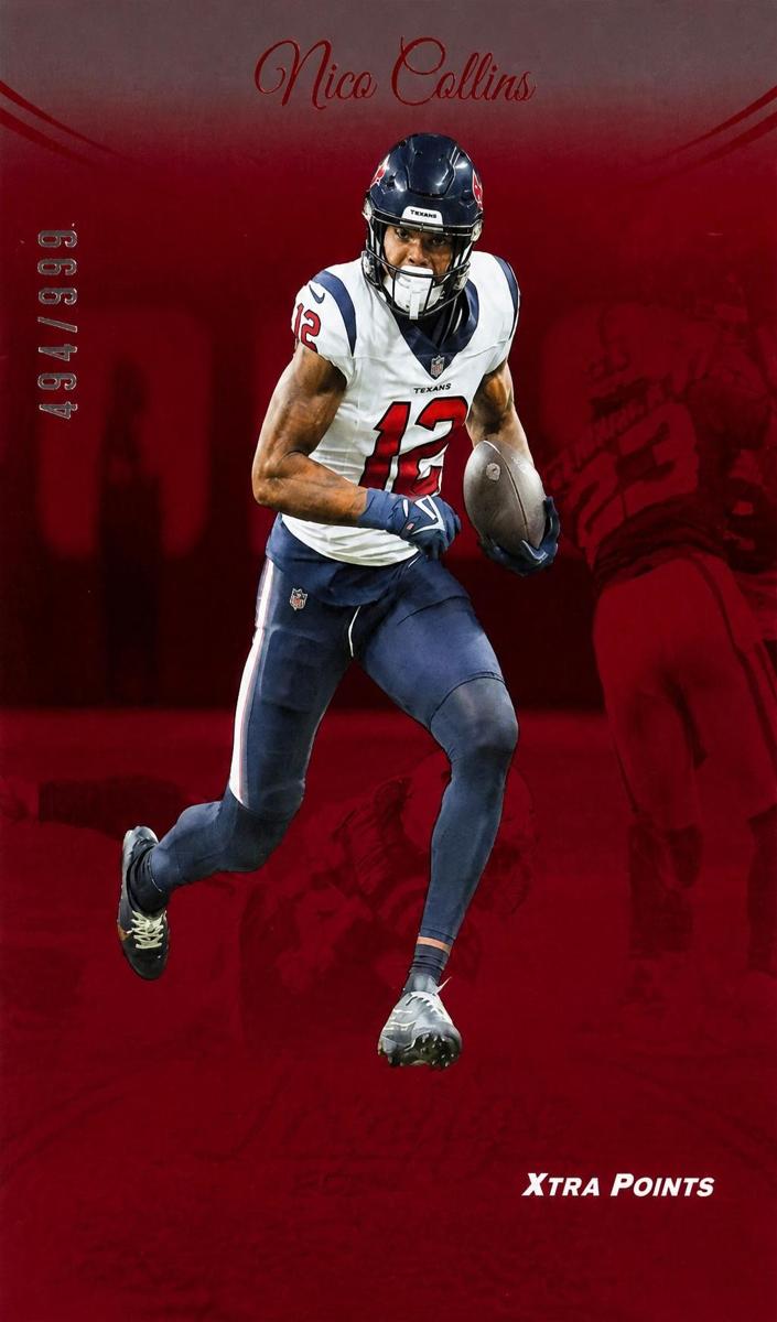 2024 Panini Prestige Football Red Xtra Points Nico Collins #118