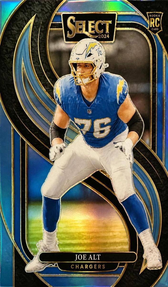 2024 Panini Select Football Light Blue Joe Alt #159