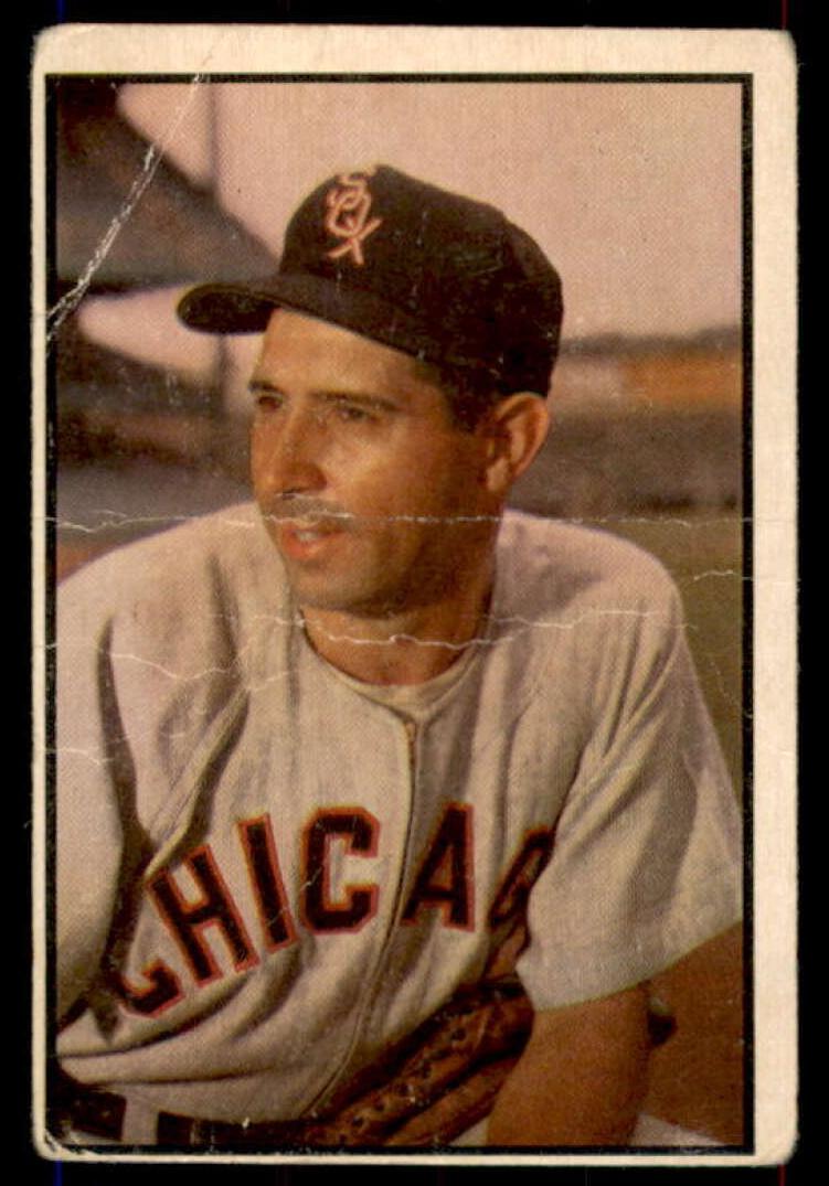 1953 Bowman Color Baseball Sam Dente #137 PSA 6.5