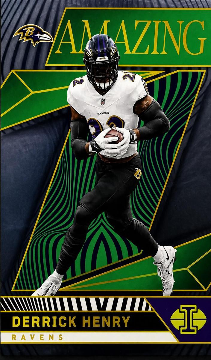 2024 Panini Illusions Football Green Derrick Henry #19