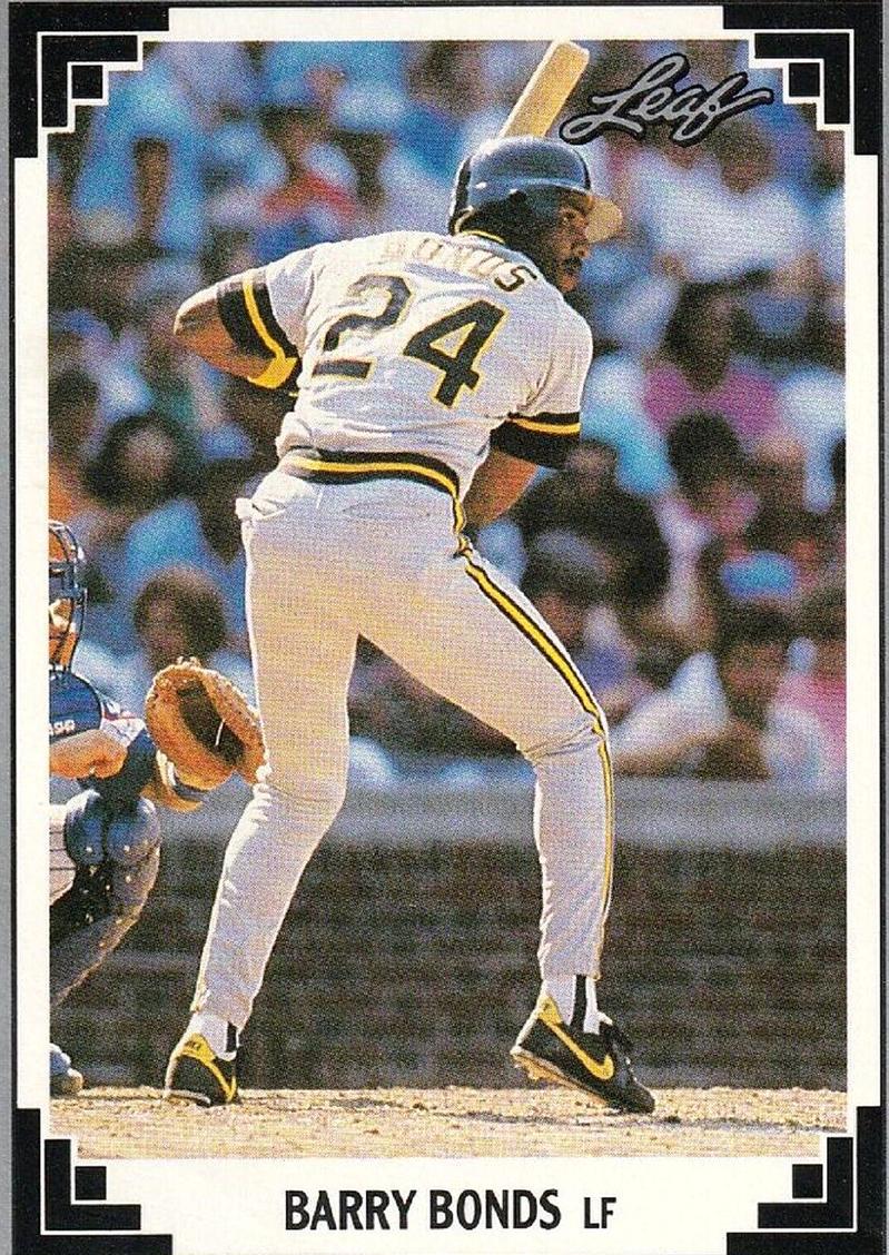 1991 Leaf Baseball Barry Bonds #261 PSA 9