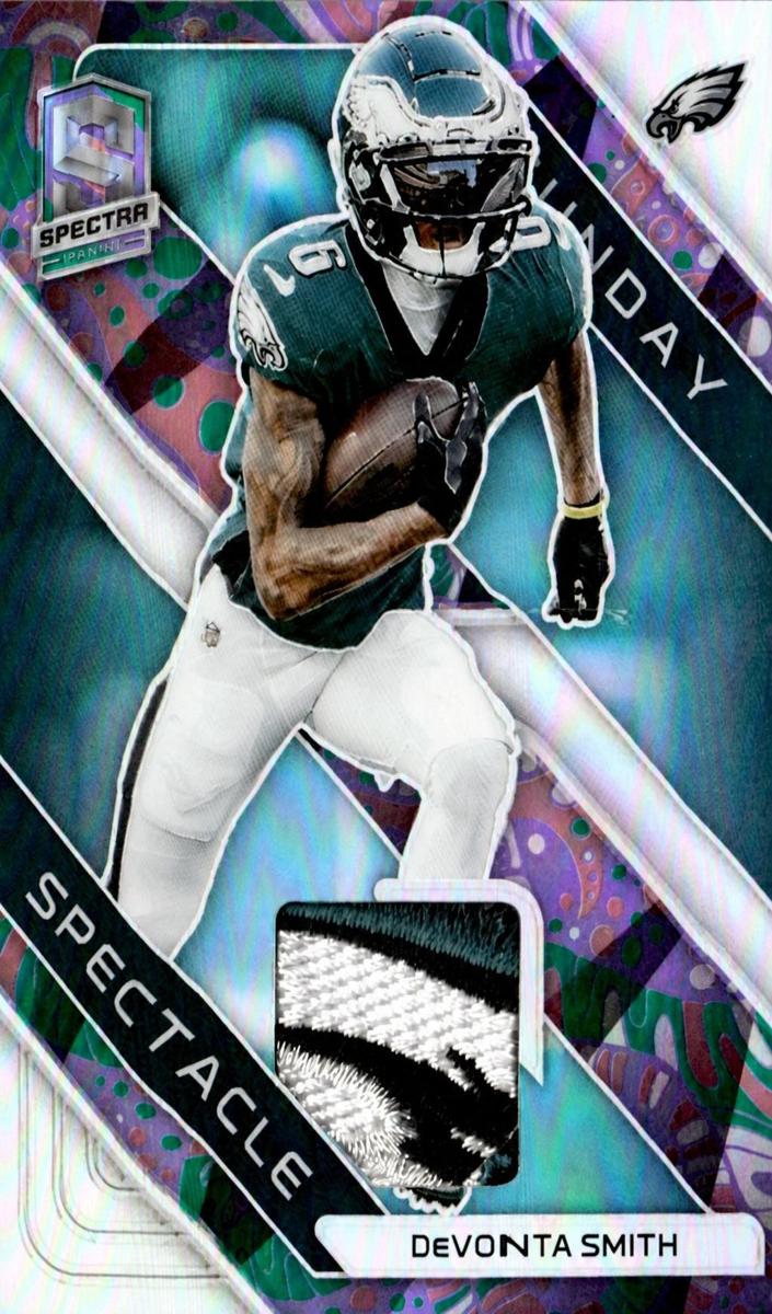 2023 Panini Spectra Football Psychedelic DeVonta Smith #SS-DSM
