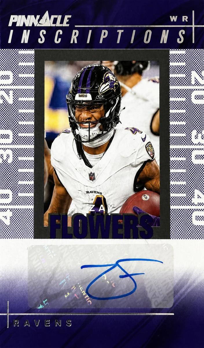 2024 Panini Encore Football Zay Flowers #PI-ZFS