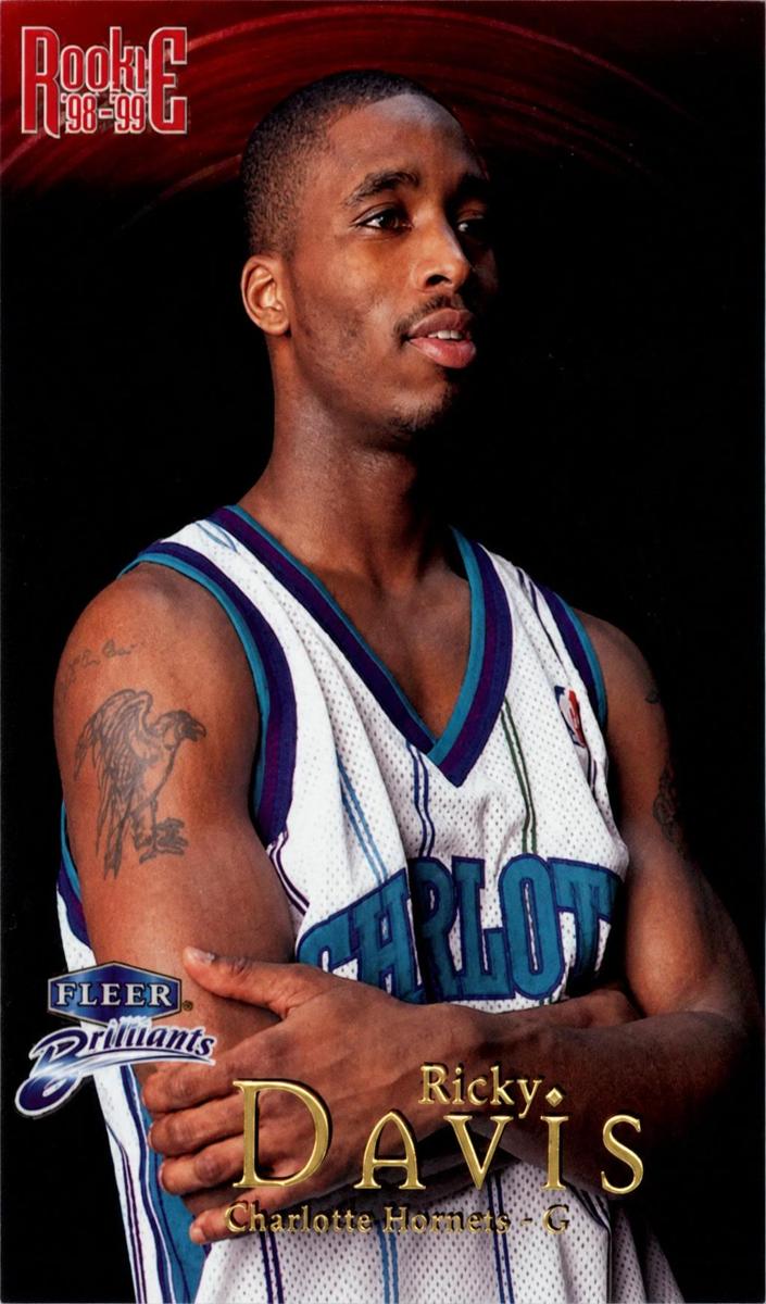 1998 Fleer Brilliants Basketball Ricky Davis #119