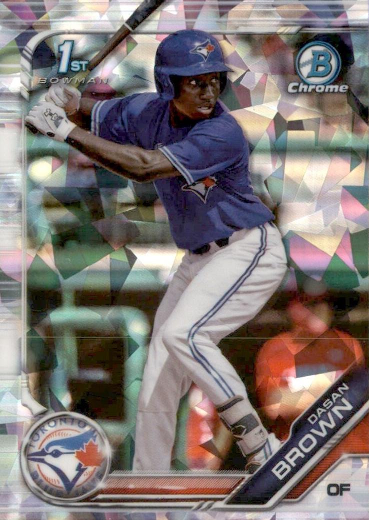 2019 Bowman Draft Chrome Baseball Refractor Dasan Brown #BDC-63