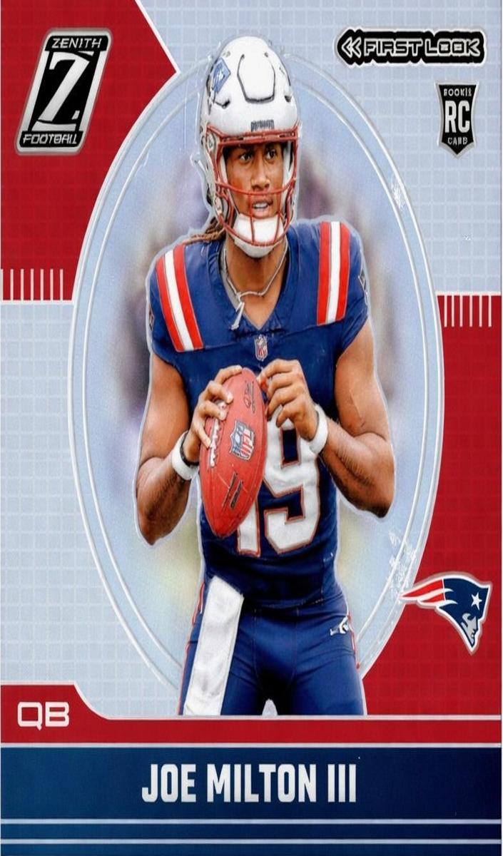 2024 Panini Zenith Football Joe Milton III #12