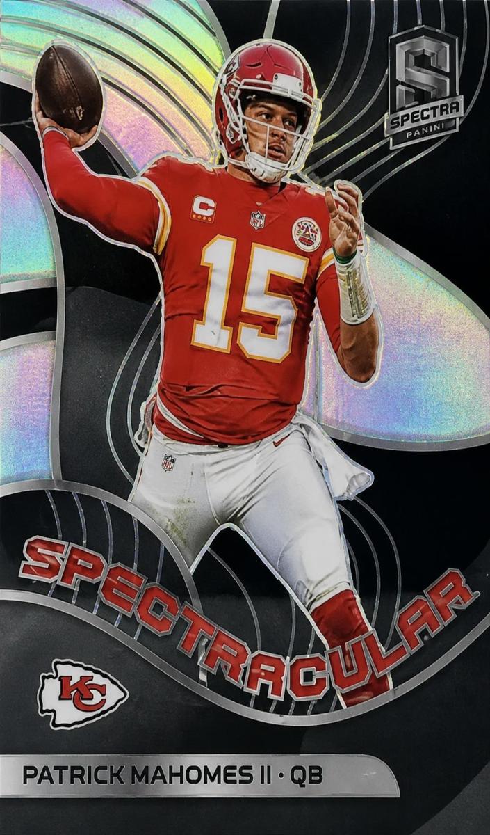 2022 Panini Spectra Football Patrick Mahomes II #SPEC-PMA PSA 9