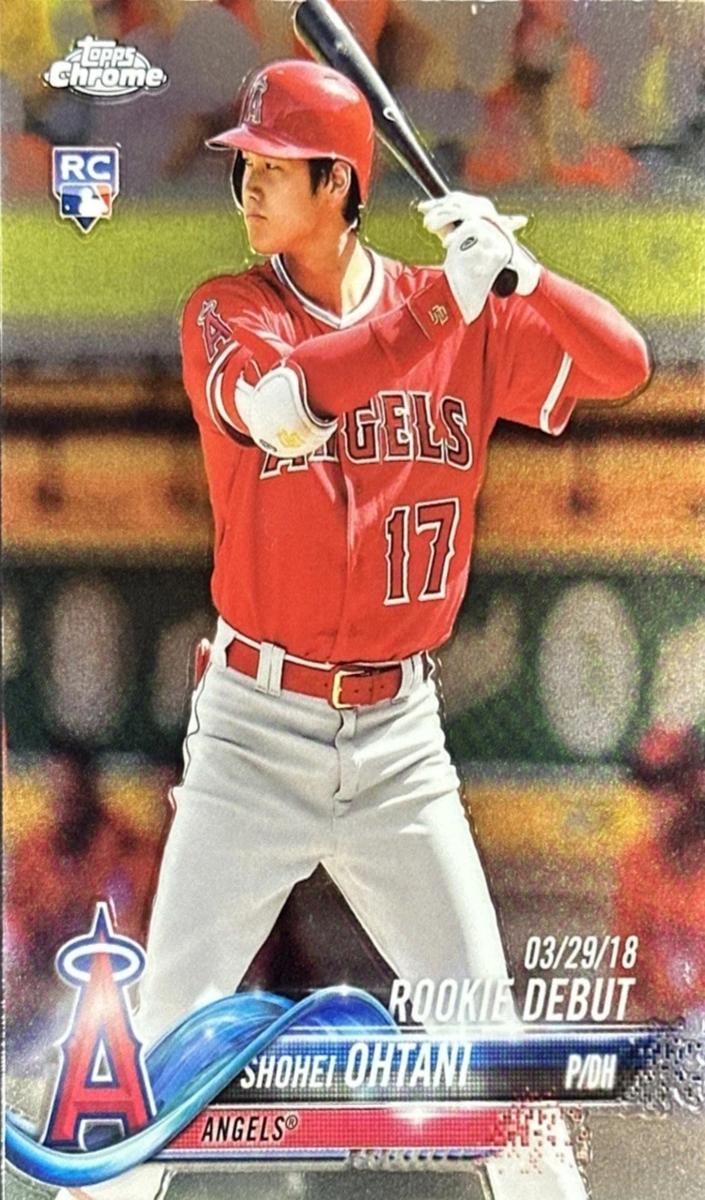2018 Topps Chrome Update Baseball Shohei Ohtani #HMT32 PSA 10