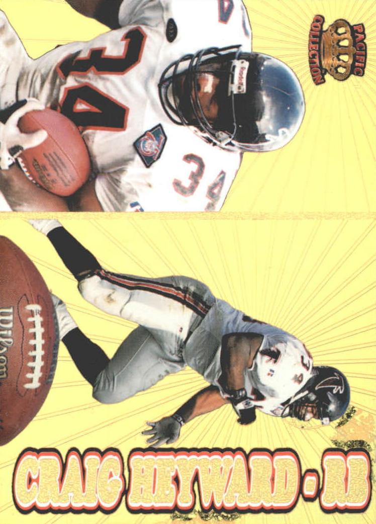 1995 Pacific Prisms Football Gold Craig Heyward #113