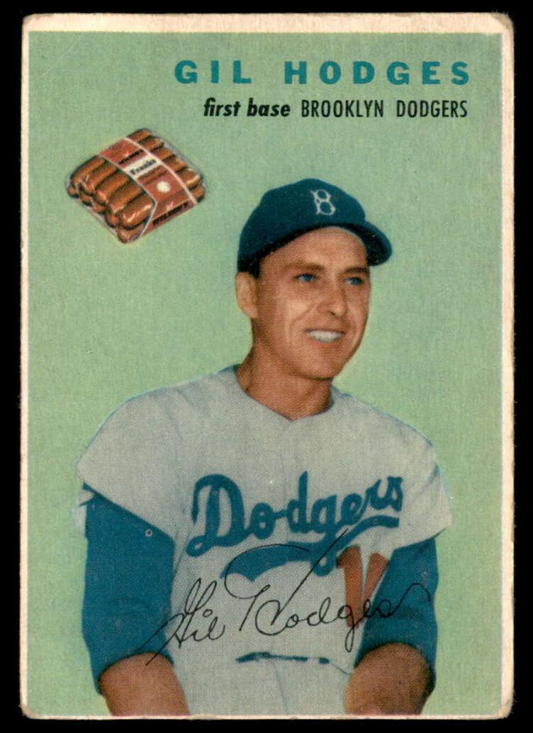 1954 Wilson Franks Baseball Gil Hodges #NNO PSA 5
