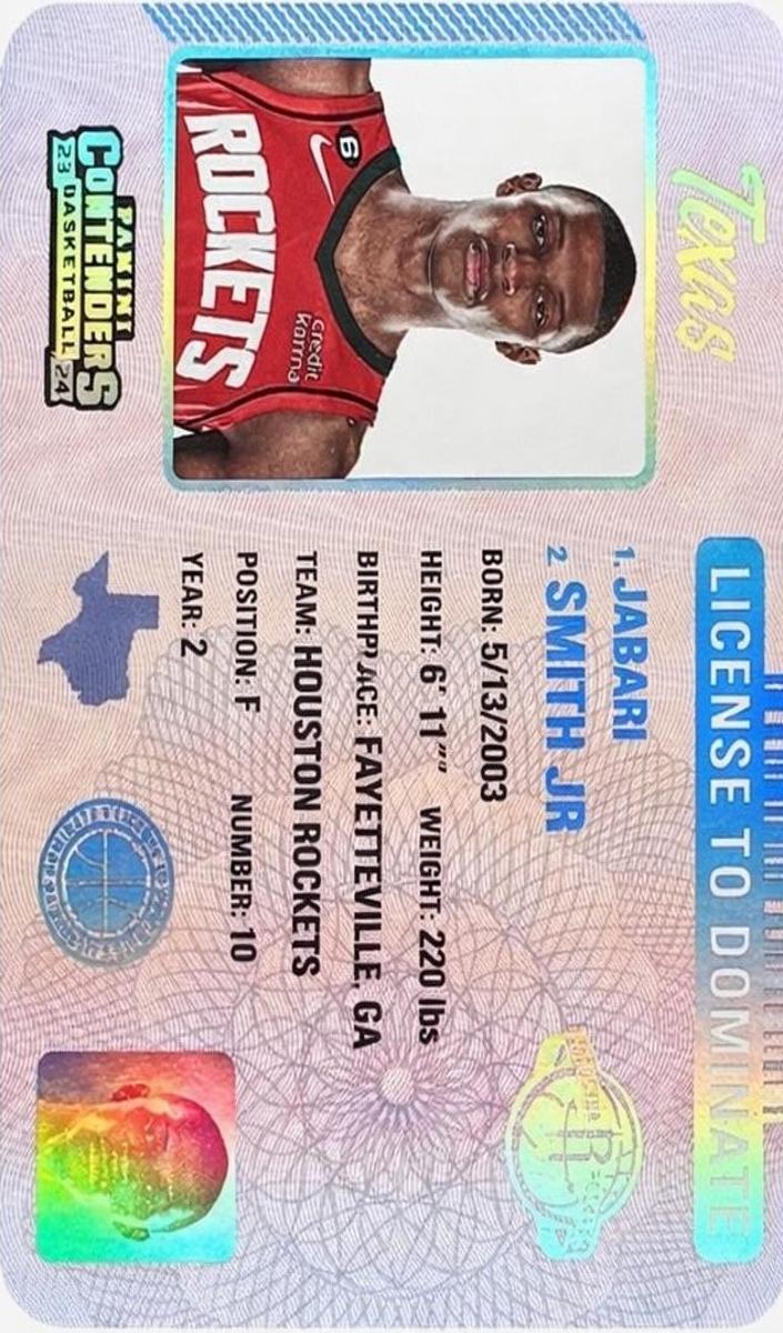 2023 Panini Contenders Basketball Jabari Smith Jr. #3