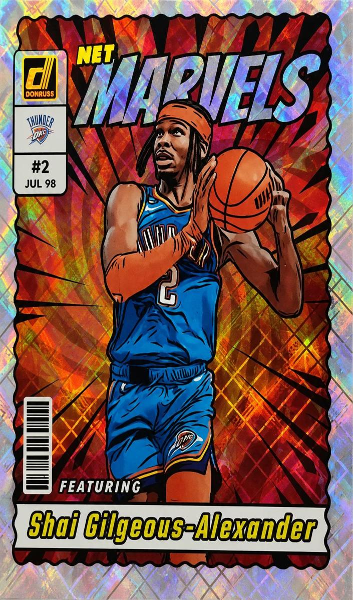 2023 Panini Donruss Basketball Diamond Shai Gilgeous-Alexander #17 PSA 9