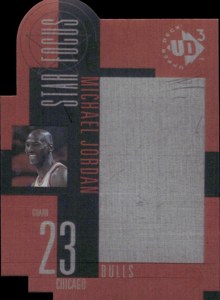 1996 UD3 Basketball Michael Jordan #23 RAW Ungraded