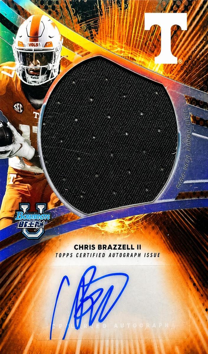 2025 Bowman Best University Football Chris Brazzell II #JRA-CB
