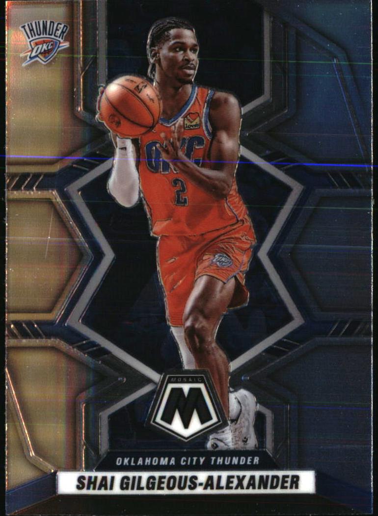 2021 Panini Mosaic Basketball Shai Gilgeous-Alexander #41