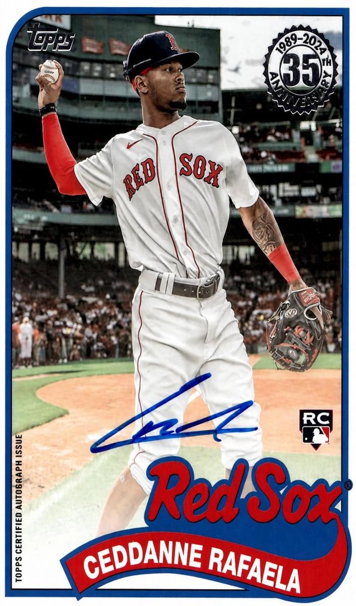 2024 Topps Update Baseball Ceddanne Rafaela #89BA-CRA