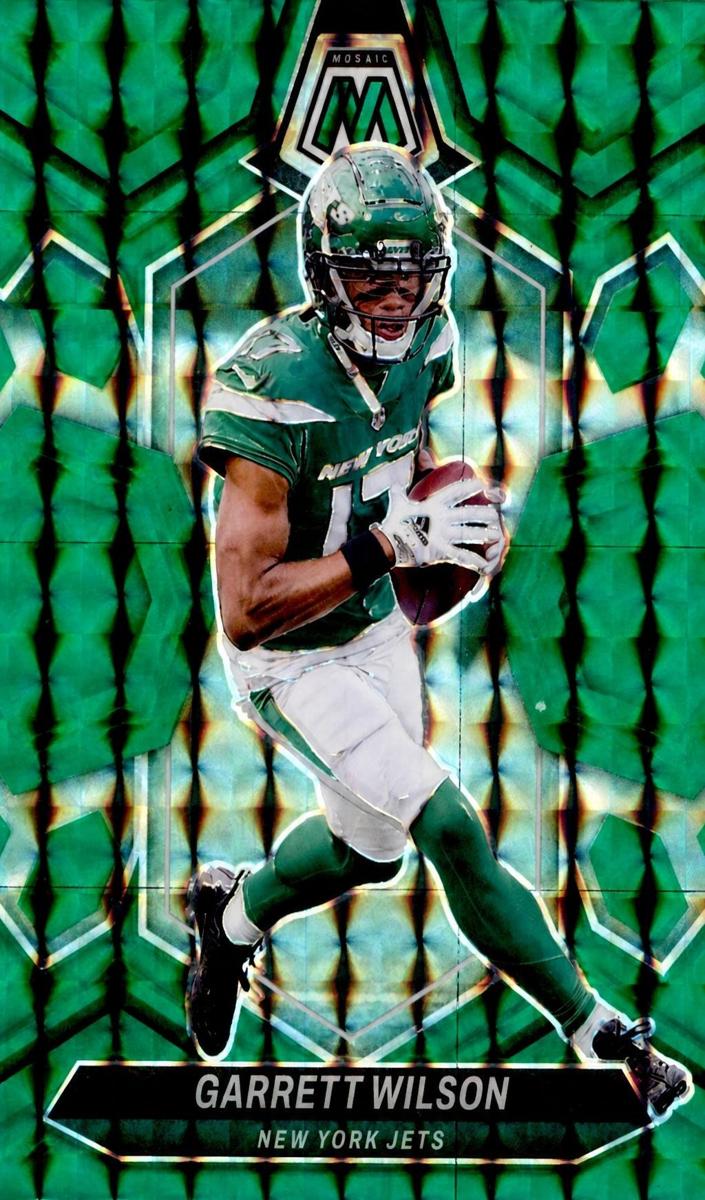 2024 Panini Mosaic Football Green Garrett Wilson #171