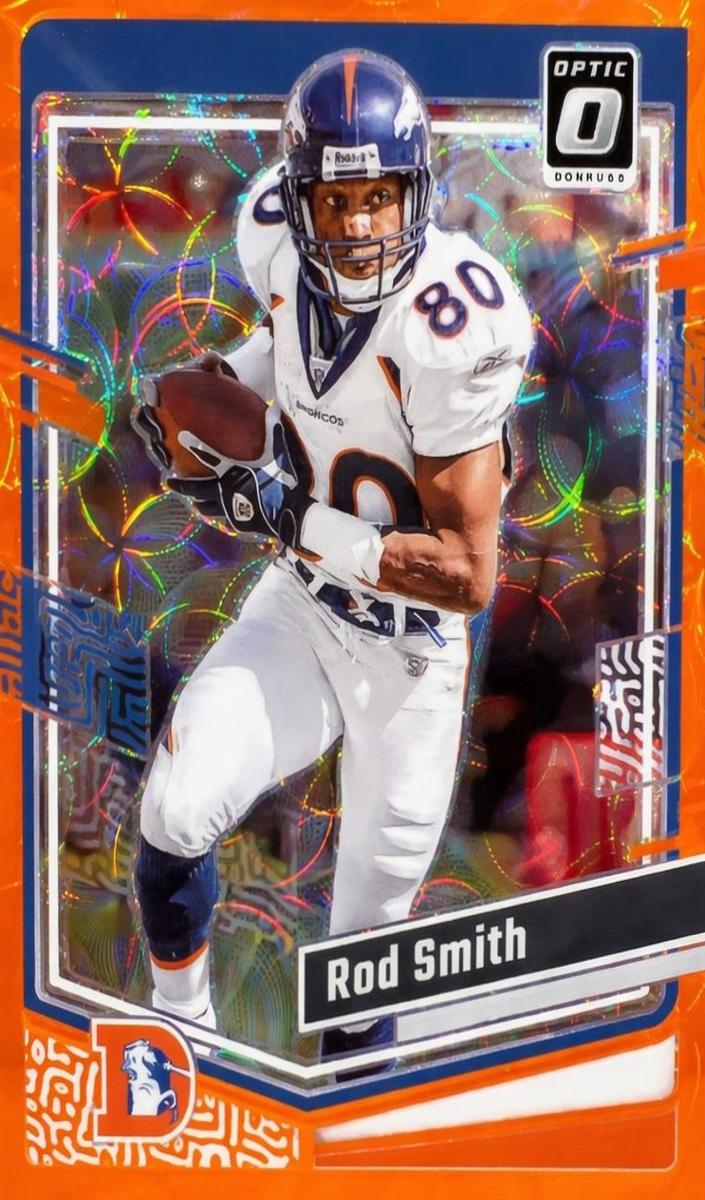 2023 Donruss Optic Football Orange Scope Rod Smith #56