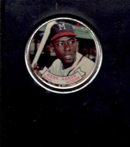 1964 Topps Coins Baseball Hank Aaron #83 PSA 7