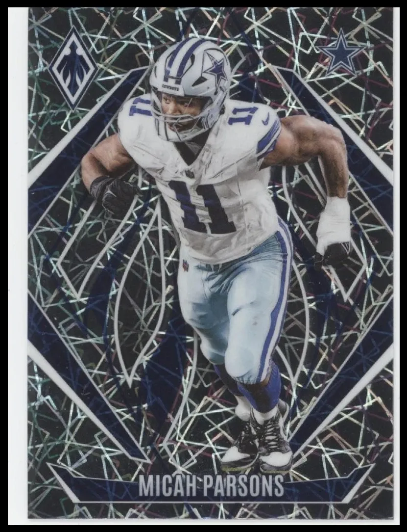 2024 Panini Phoenix Football Lazer Micah Parsons #108