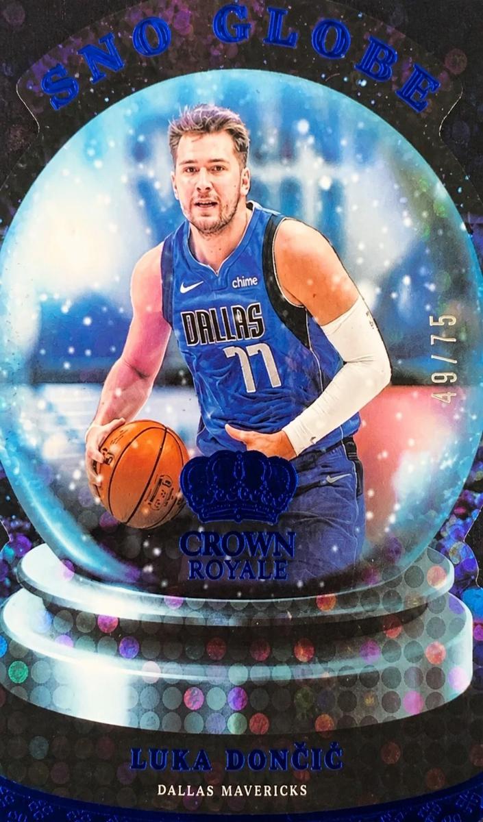 2021 Panini Crown Royale Basketball Blue Luka Doncic #1