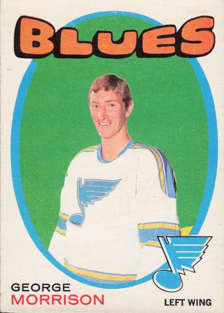 1971 O-Pee-Chee Hockey George Morrison #223 PSA 5