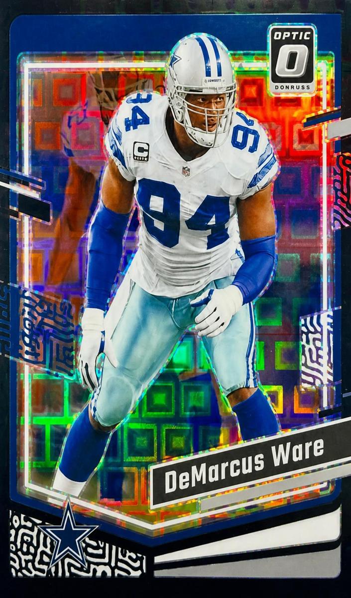 2023 Donruss Optic Football Black Pandora DeMarcus Ware #47