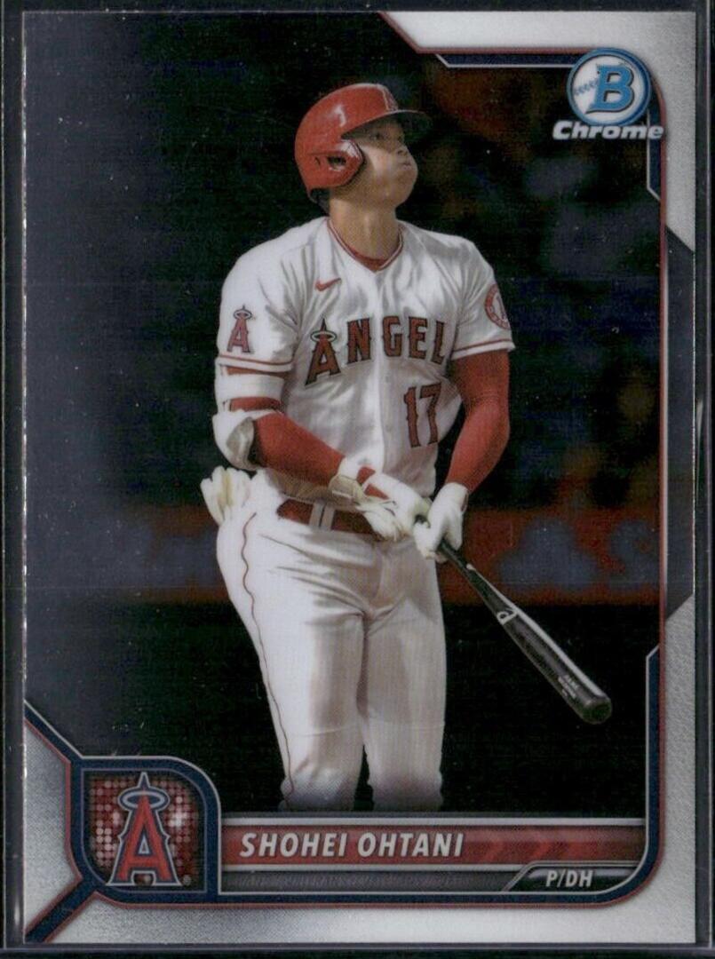 2022 Bowman Chrome Baseball Shohei Ohtani #71 RAW Ungraded