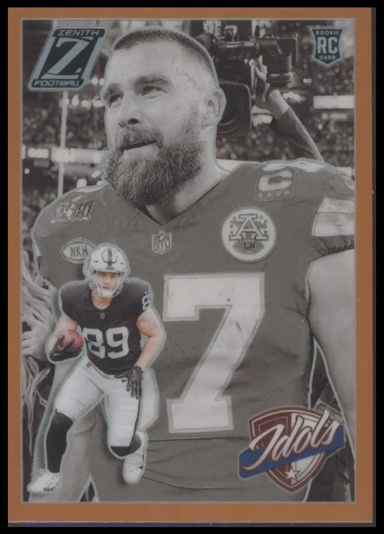 2024 Panini Zenith Football Orange Travis Kelce #7