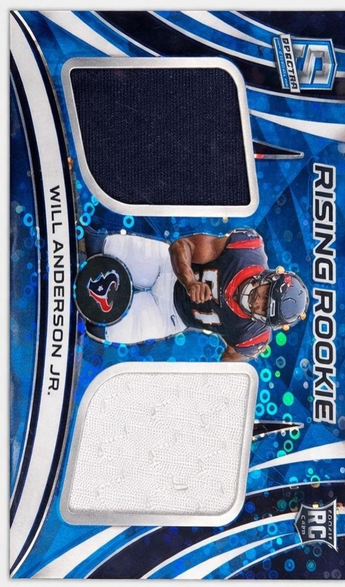 2023 Panini Spectra Football Neon Blue Will Anderson Jr. #RRM-WAN