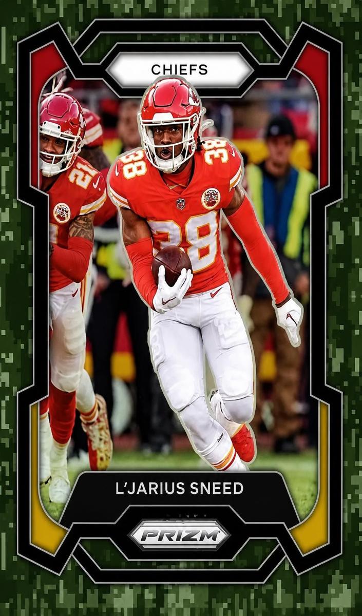 2023 Panini Prizm Football Forest Camo L'Jarius Sneed #146