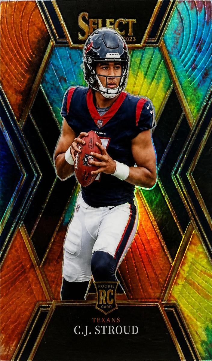2022 Panini Select Football Tie Dye C.J. Stroud #502 SGC 9