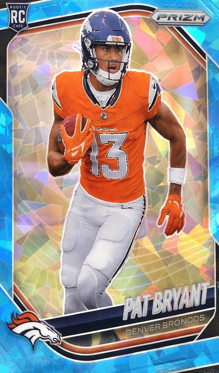 2025 Panini Prizm Football Blue Ice Pat Bryant #366