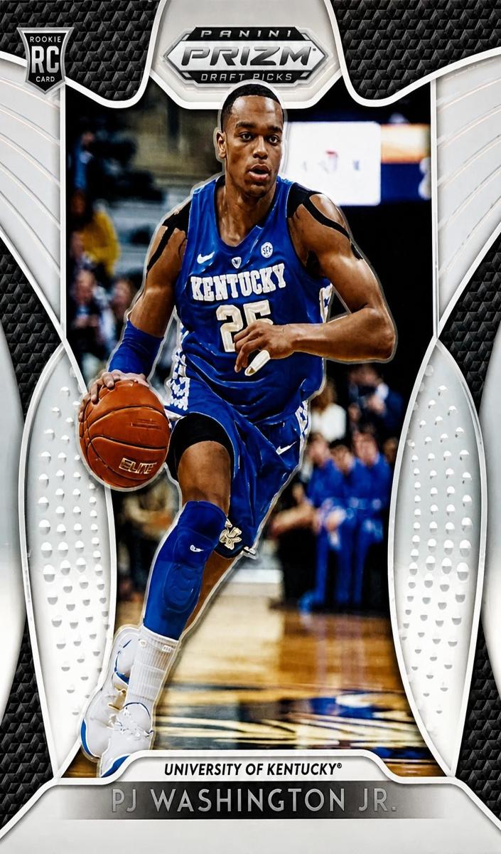 2019 Panini Prizm Draft Picks Basketball Silver Prizm PJ Washington Jr. #14 PSA 9