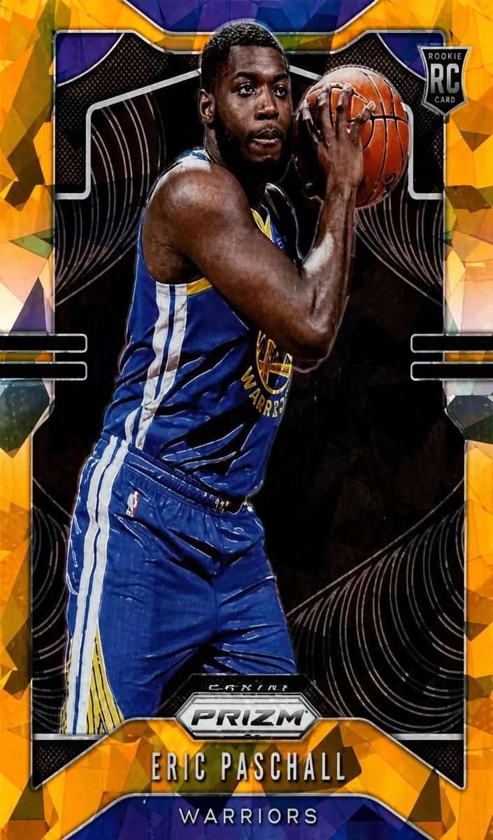2019 Panini Prizm Basketball Orange Ice Eric Paschall #279 PSA 9